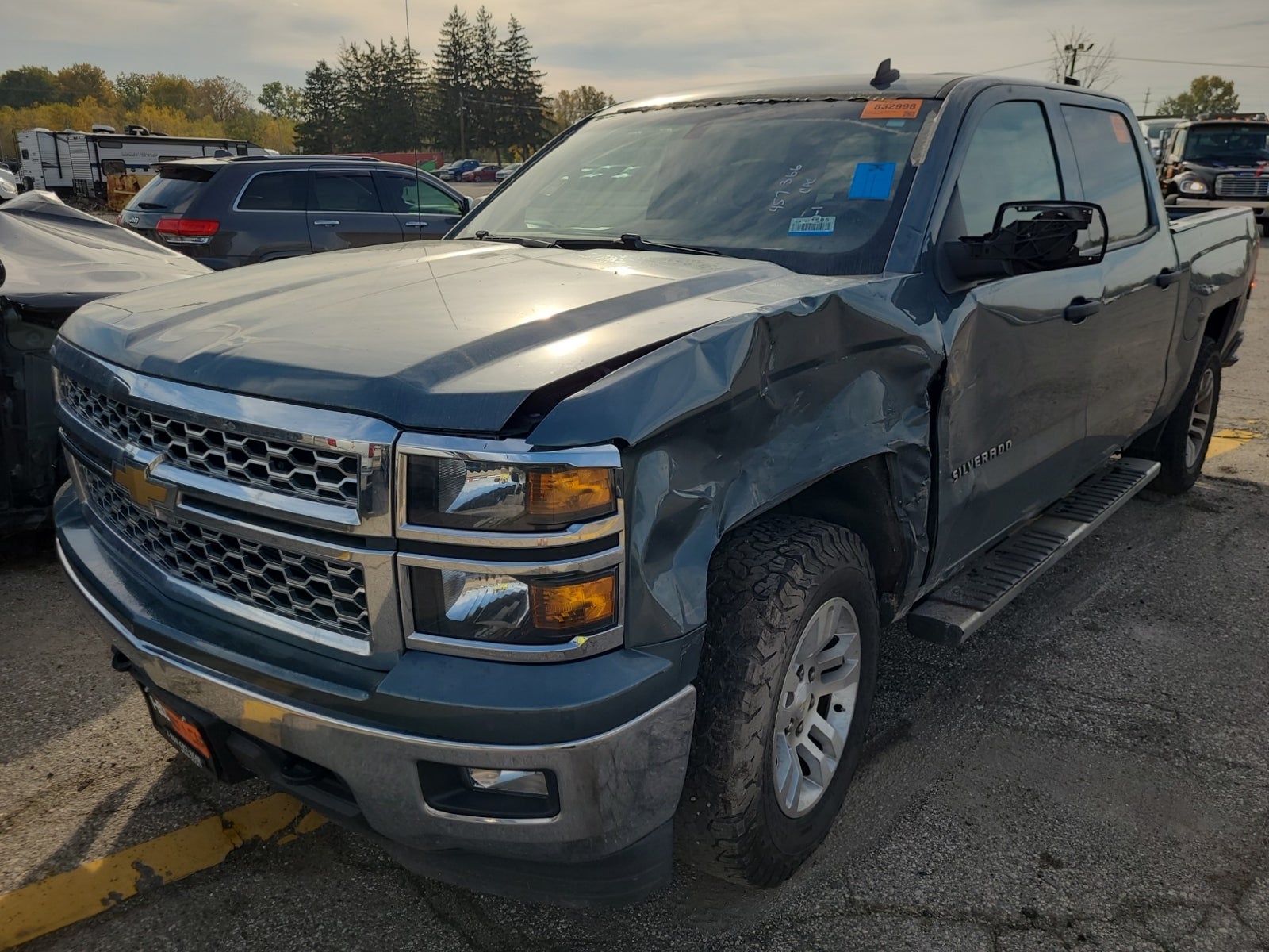 2014 Chevrolet Silverado 1500 4WD Crew Cab 143.5" LT W/1lt