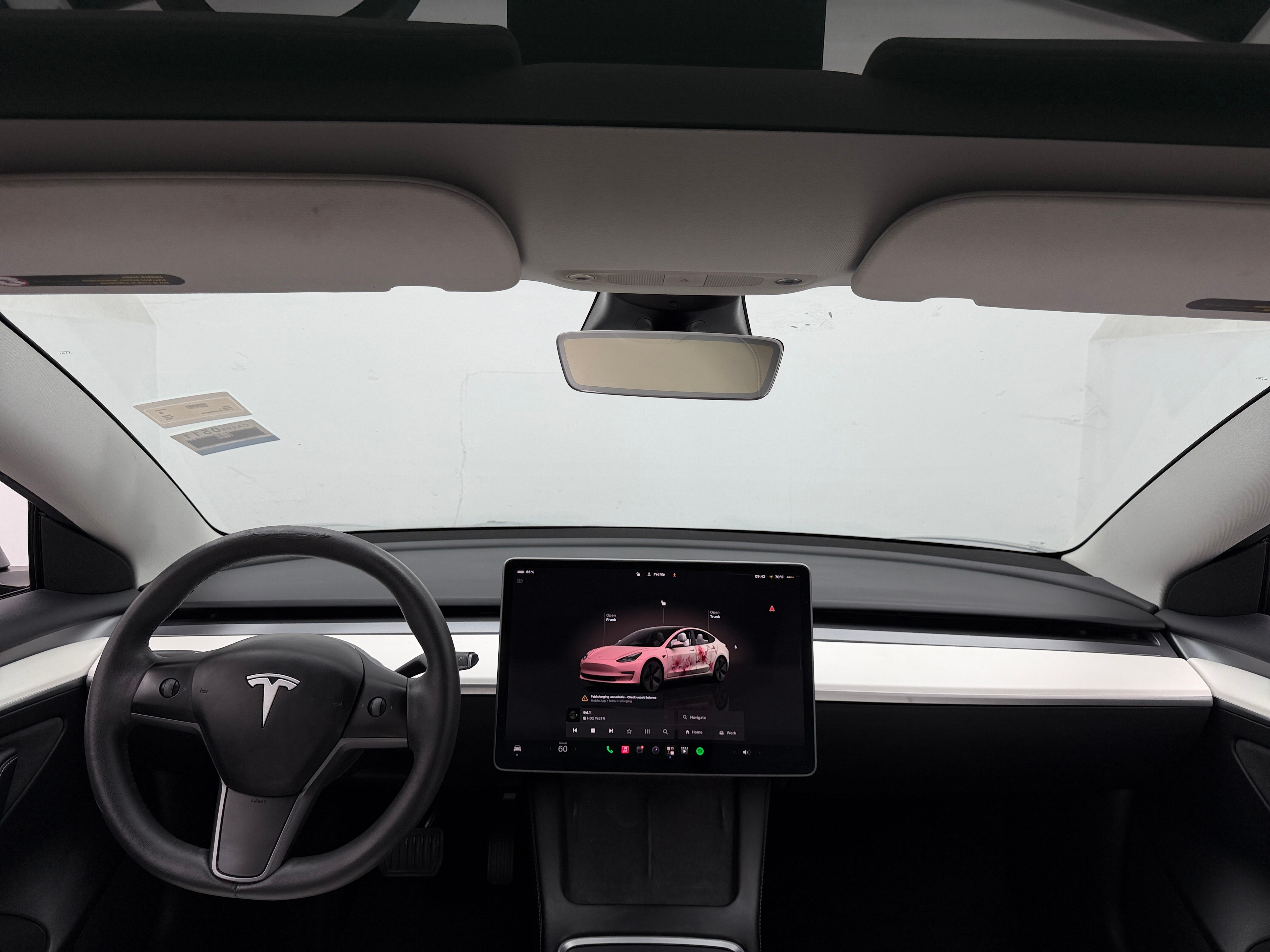 Used 2023 Tesla Model 3 Base with VIN 5YJ3E1EAXPF600705 for sale in Auburn, WA