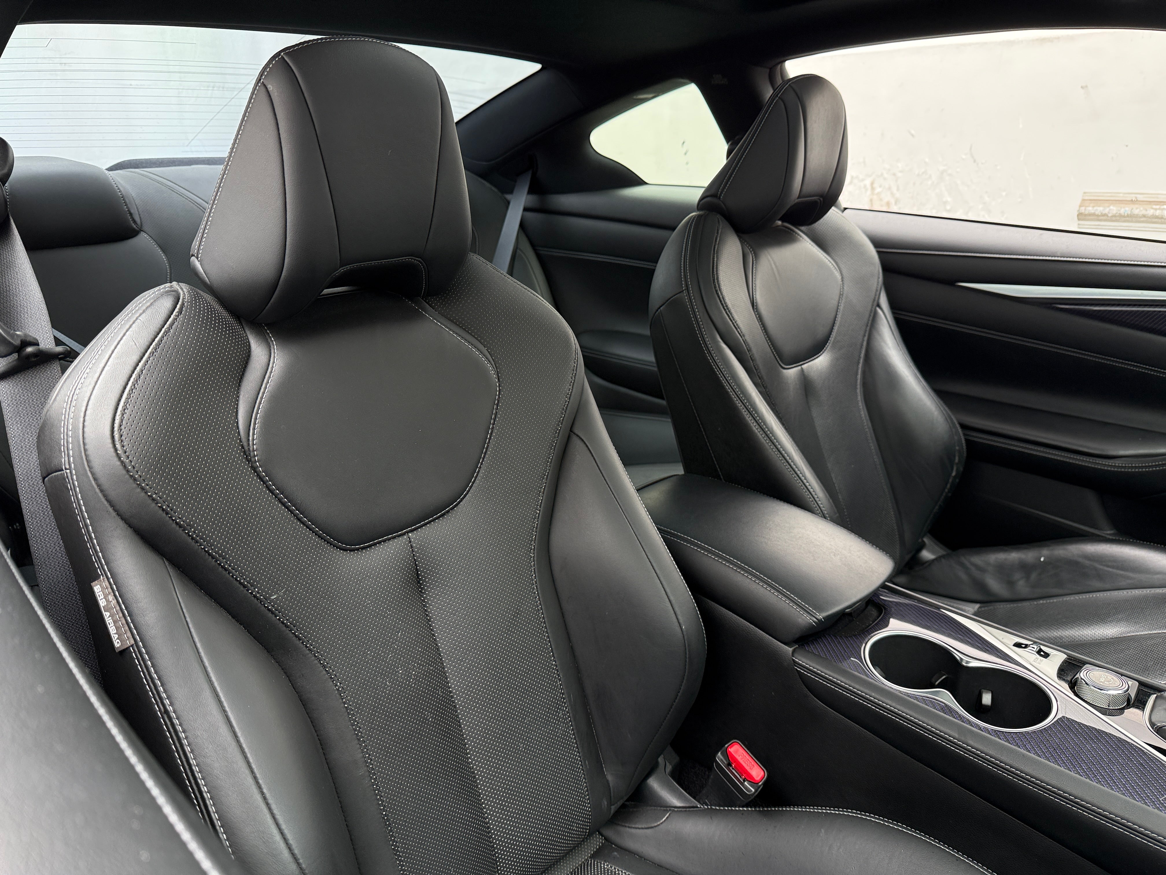 2017 INFINITI Q60 Coupe Red Sport