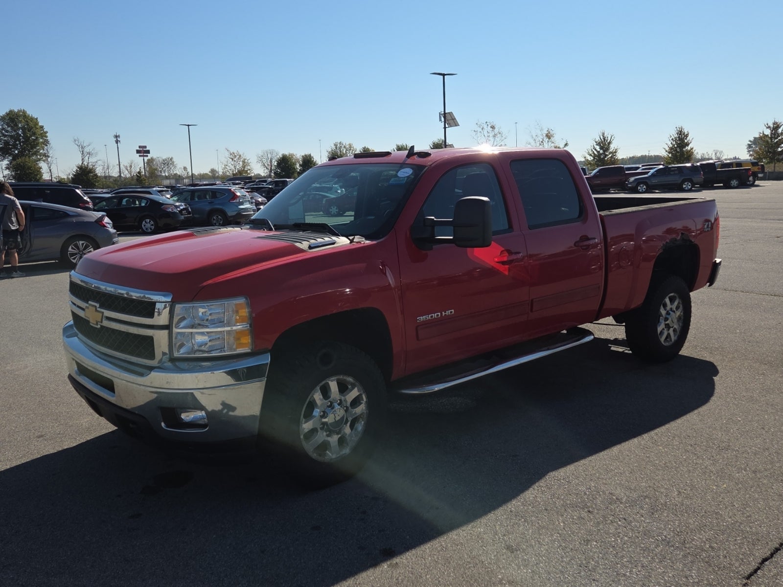 2012 Chevrolet Silverado 3500HD 4WD Crew Cab 153.7" SRW LTZ