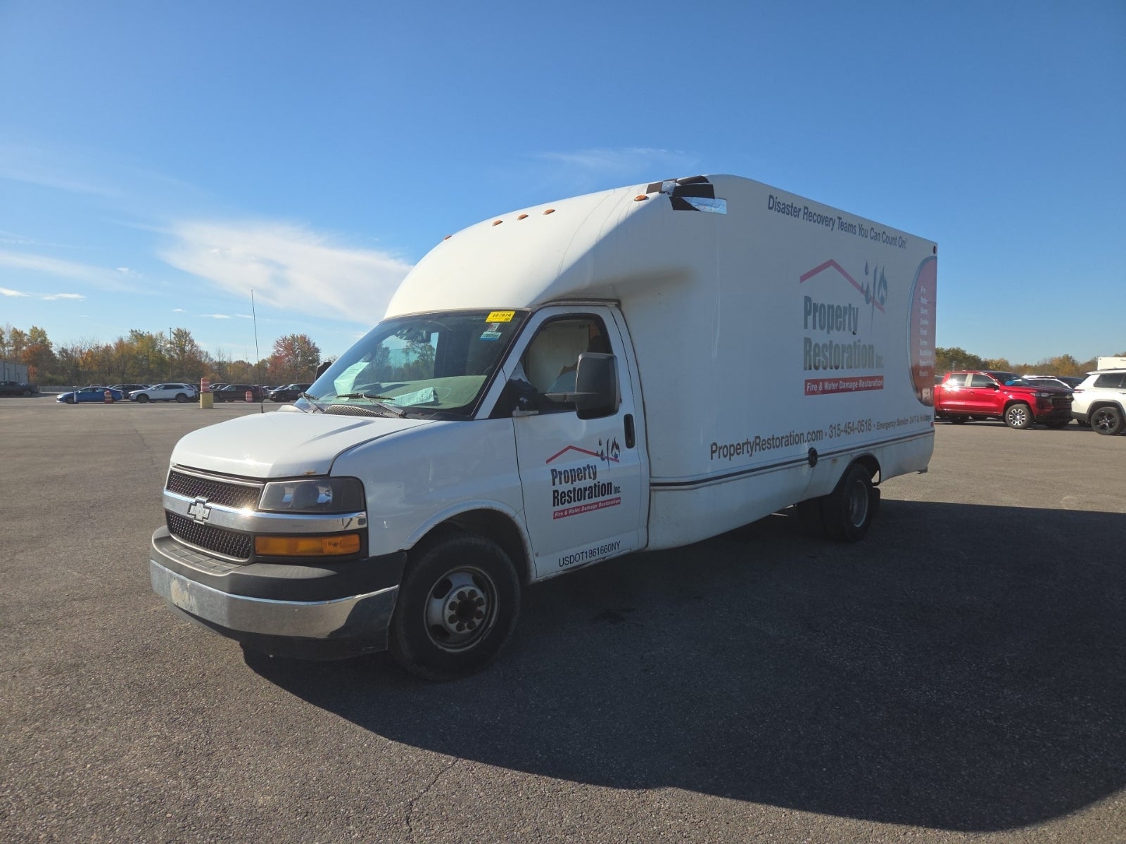 2017 Chevrolet Express Cutaway Work Van