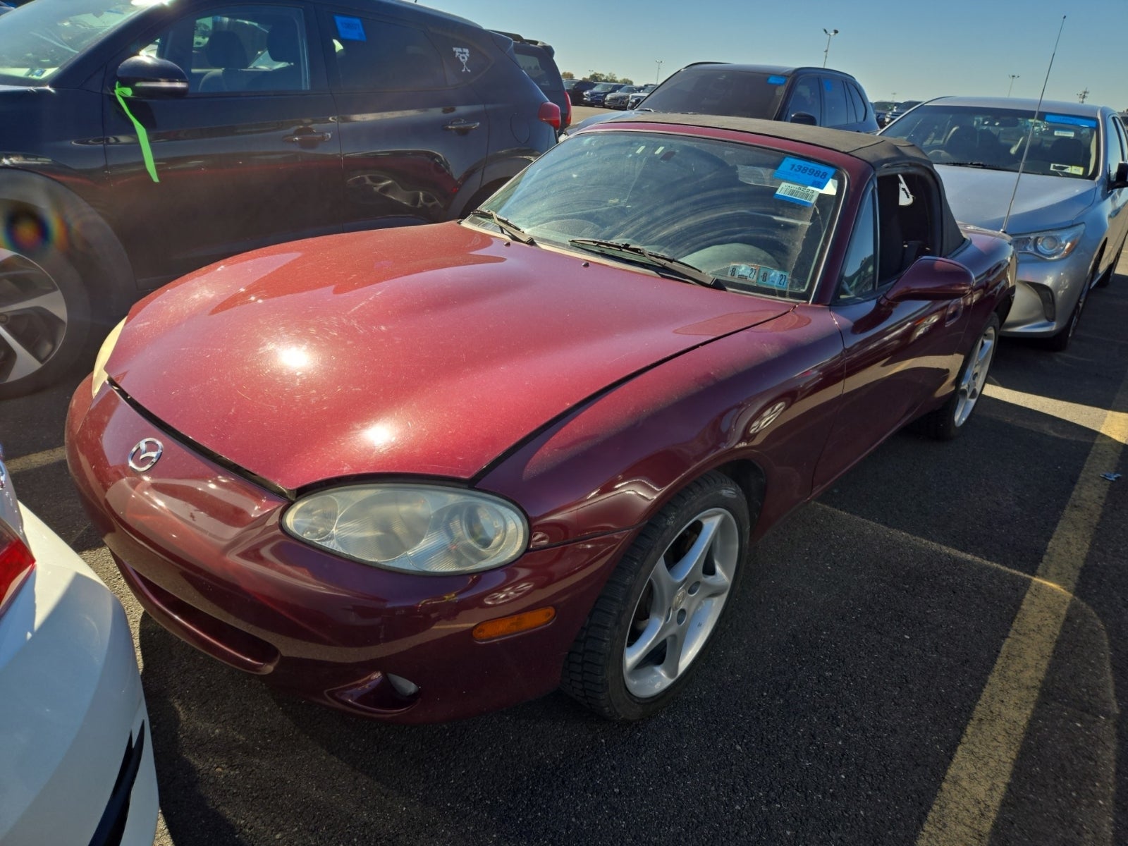 2003 Mazda MX-5 Miata Cloth