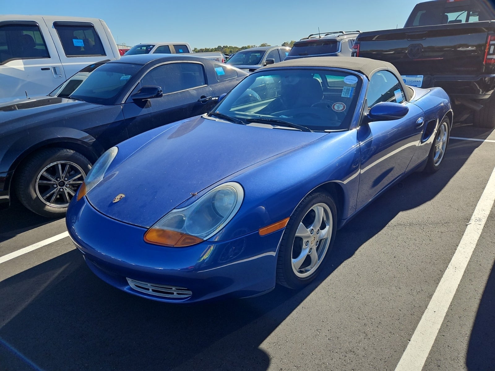 2001 Porsche Boxster 2.7l H-6 Mpi D