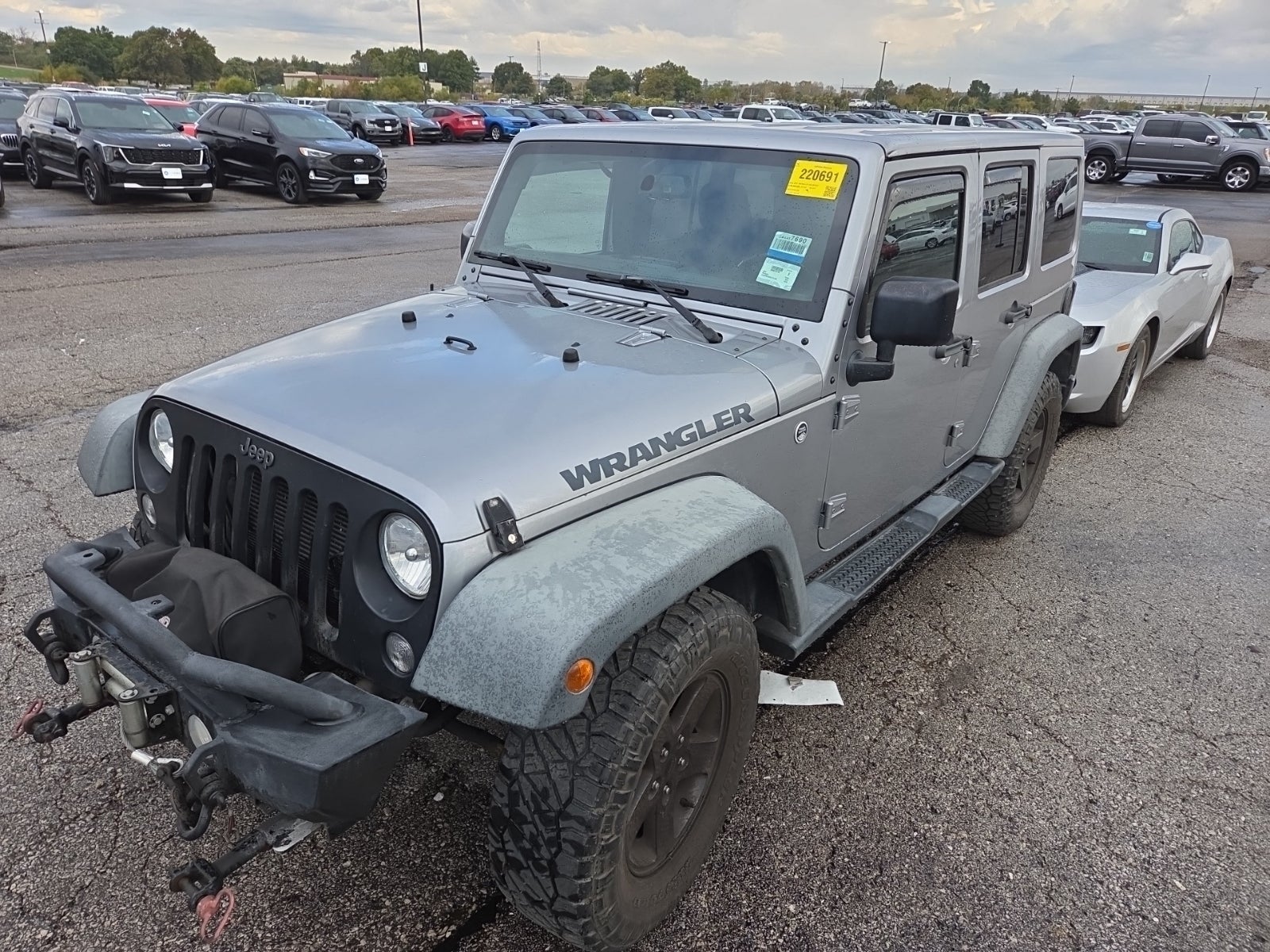2016 Jeep Wrangler Unlimited Black Bear