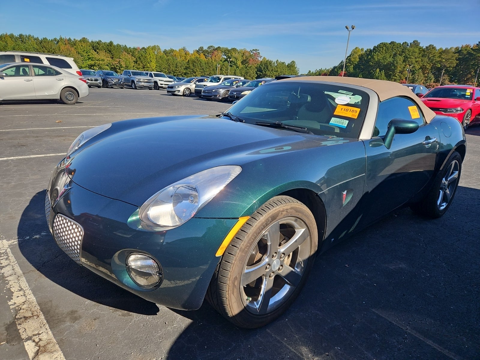 2008 Pontiac Solstice 2.4l I-4 Mpi Base 2d Roadster 2d