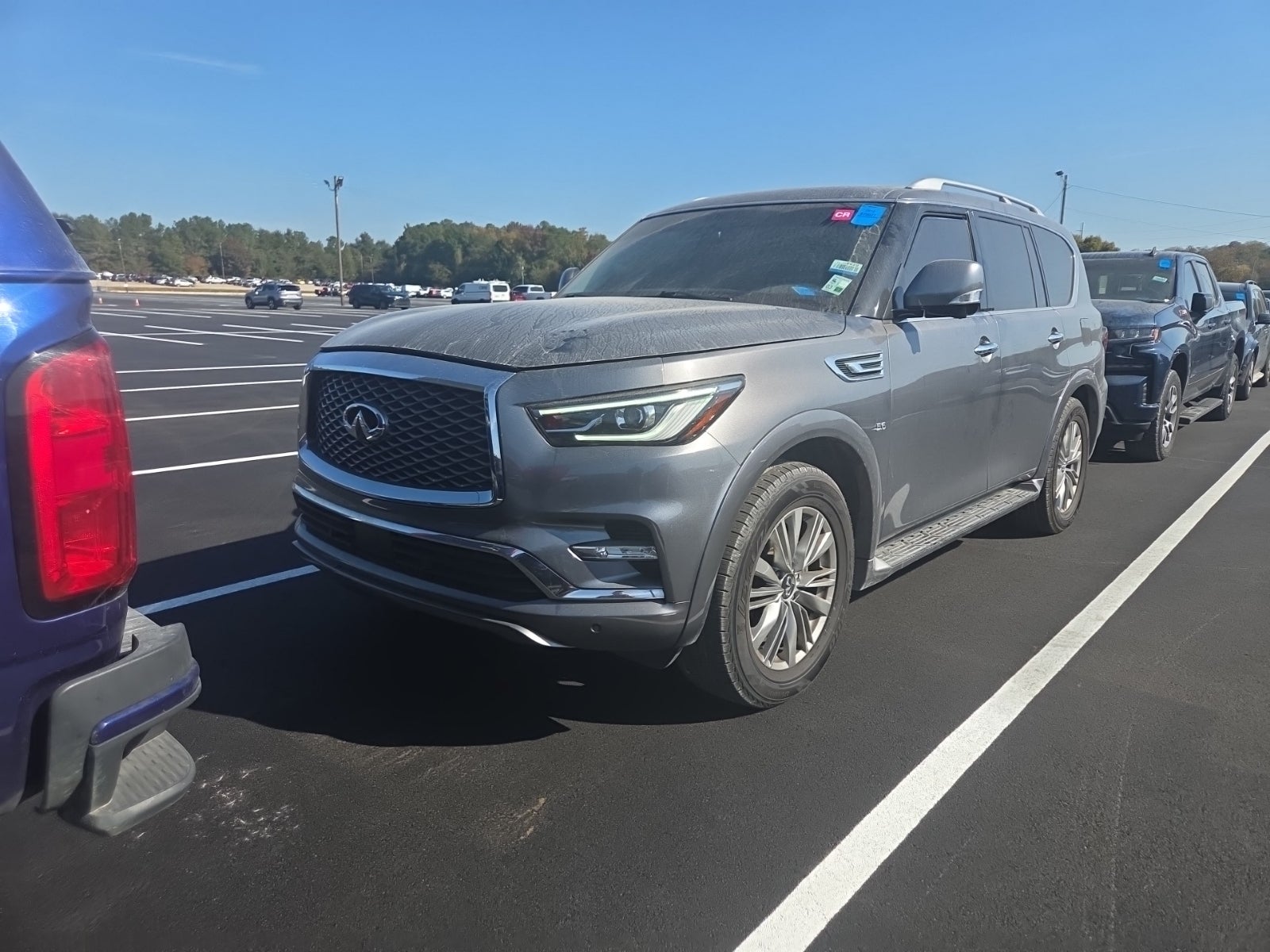 2018 Infiniti QX80 5.6l V8 Di Dohc Cvtcs Base 4d Suv 4WD 4d