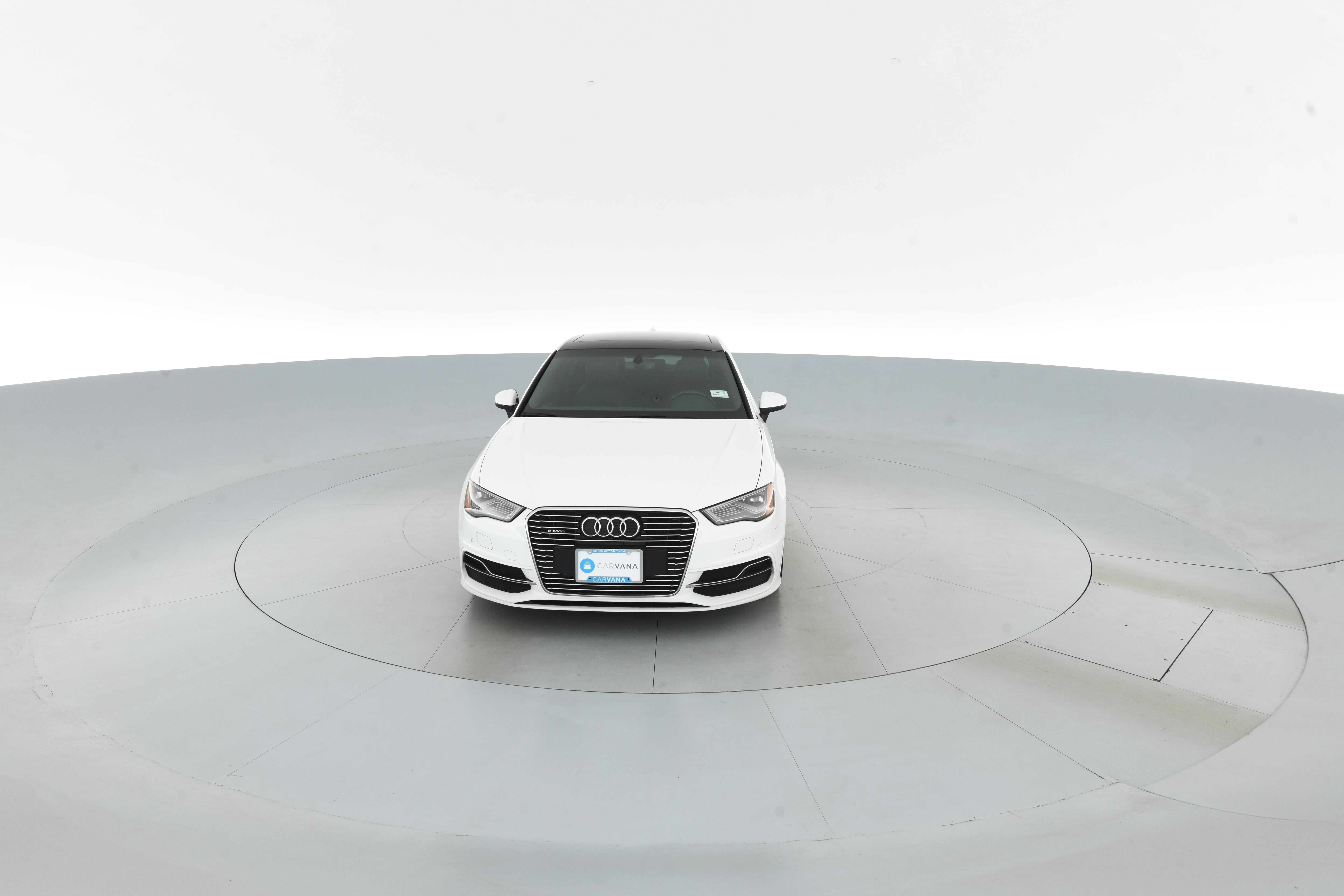 Audi A3 blanche Miniature 